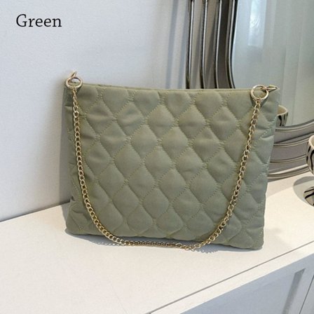 Stoffvesker Skulderveske GRØNN