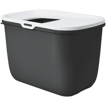 Savic - Hop In kattedo - kattetoalett grå 59x39x38cm - Katt - Kattedo & kattetoalett - Kattedo & kattetoalett med tak - ZOO.no