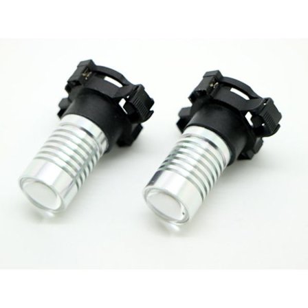 PY24W 6000k ledlampor m. 2st Cree 5w chip 2-pack
