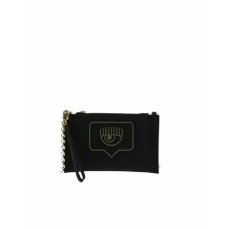 Chiara Ferragni Collection Bags Sort, Dame Clutch, Størrelse: ONE Size