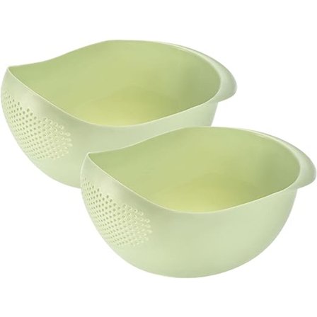 2 stk risvaskfilter silkurv ris sikt frukt grønnsak Bo