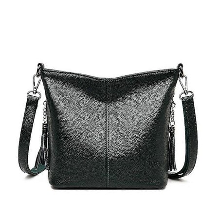 NYA Enfärgade PU Läder Axelväskor Mode Kvinnor Messenger Väska Dam Lyx Handväskor Crossbody Väskor För Kvinnor Sac a Main