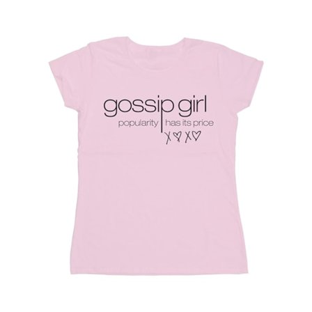 Gossip Girl Dam/Damer Popularitet Har Sitt Pris Bomull T-shirt