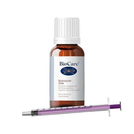 BioCare Nutrisorb Flytende Sink 30 ml
