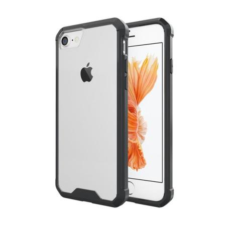 Stöttåligt Mobilskal Med Färgram- Iphone 7/8/se 2020 Svart
