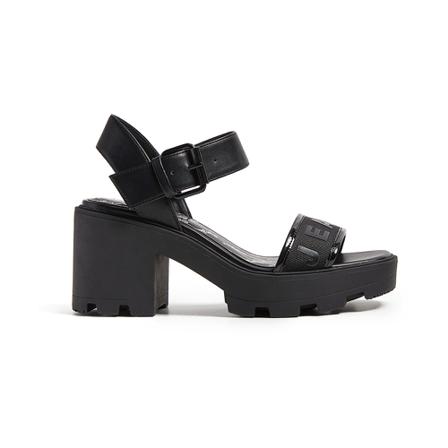 Pepe Jeans, High Heel Sandals Zwart, Dames, Maat:40 EU