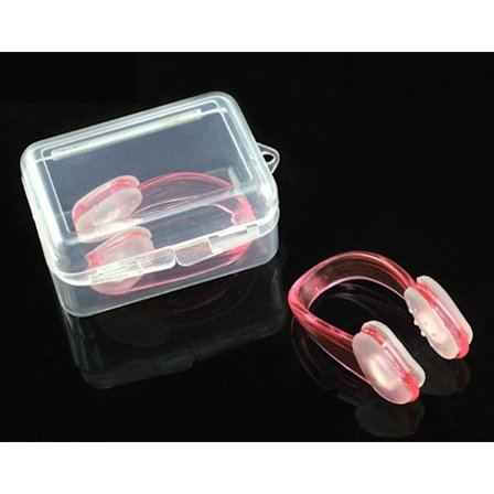 Boxed simnäsklämma träning speciell anti-fall osynlig nästäppa anti-kvävning silikon dyknäsklämma