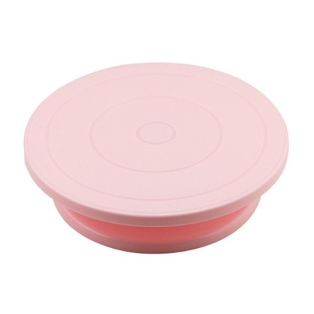 Kagepladespiller Rundt Kagebord PINK