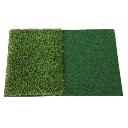 40x60cm 2-i-1 Innendørs Golf Putting Treningsmatte Flyttbar Golf Sving Treningsgreen