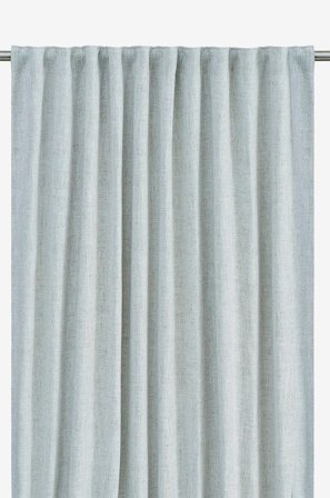 Svanefors - Gardin Sten 2-pack - Vit - Veckbandslängder - 130X280 - Från Homeroom