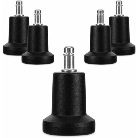 Tuolit jalustat - 5 kpl pakkaus, vaihtopyörien kärjet 10/22 mm - Kiinteät ja hiljaiset istuimen jalat koville lattioille