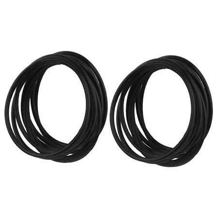 2x 10 st Snygga Silikon Gummy Band Armband Gummi Gummies Jelly Armband Present