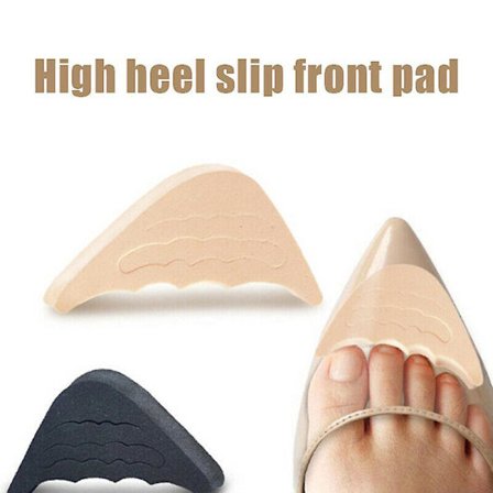 1 Pair Women High Heel Forefoot Insert Toe Cushion Pain Relief Shoes Front Filler Adjustment