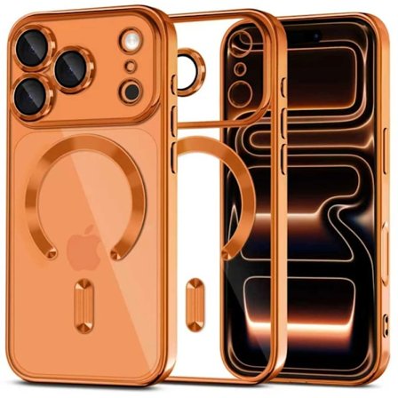Tech-Protect telefontaske til iPhone 17 Pro Magsafe Flex - Kosmisk Orange