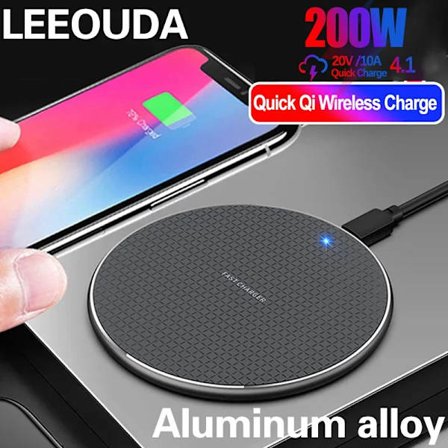 15W Trådløs Oplader til iPhone 14 13 12 15 Xs Max X XR Plus Super Hurtig Opladningspude til Ulefone Doogee Samsung Note 9 Note S21