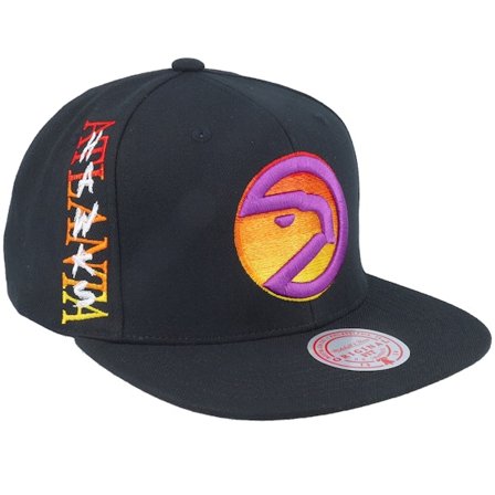 Mitchell & Ness - NBA Schwarz snapback Cap - Atlanta Hawks High Grade Hwc Black Snapback @ Hatstore