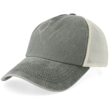 Equip - Grön trucker Keps - Olive Pigment Washed A-frame Golfer Trucker @ Hatstore