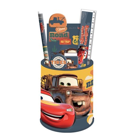 Disney Cars 7-delat skrivset