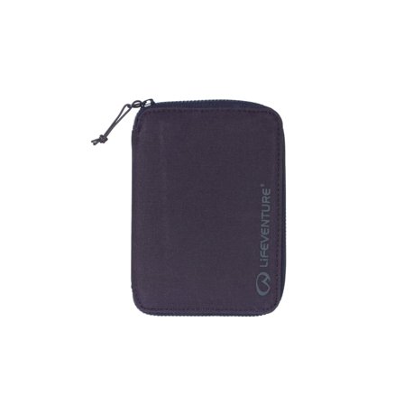 Lifeventure Rfid Mini Travel Wallet valuable storage Blue OneSize
