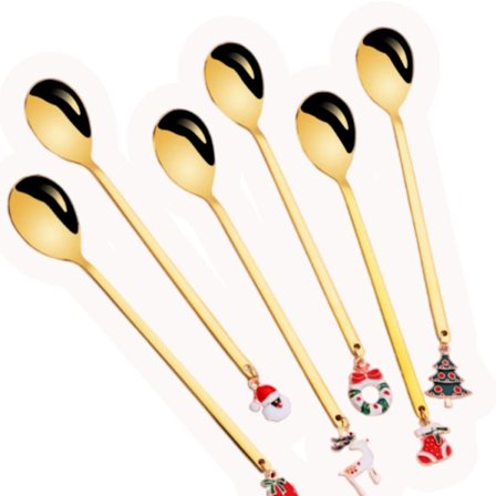 (Gull) Juleskje 6-delt gaveeske