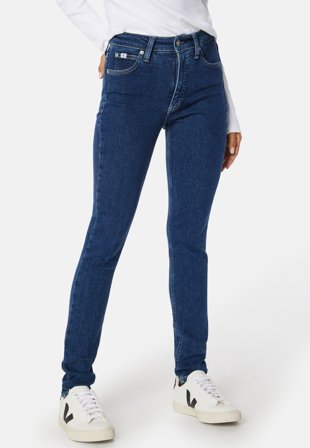 Calvin Klein Jeans High Rise Skinny Jeans 1A4 Denim Medium Klær