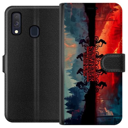 Yhteensopiva Lompakkokotelo Samsung Galaxy A40 Madison Beer kollaasi Y2K-estetiikalla tähdillä, pastelliväreillä ja pop-inspiroidulla muotoilulla