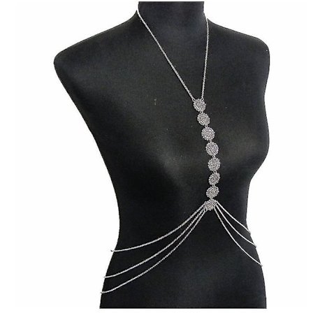 Midjekjede Multi-lag Metall Kroppskjede Sommer Sexy Smykker For Kvinner