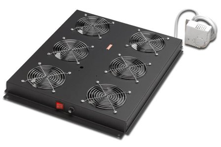 Digitus Professional Unique DN-19 FAN-6-SRV-B - systemviftebrett