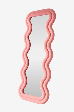 Hanah Home - Cheval Mirror Mundo Oval - Rosa - Store speil - Fra Homeroom