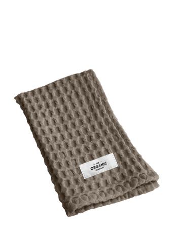 Big Waffle Kitchen And Wash Cloth Home Kitchen Kitchen Textiles Kitchen Towels Grå The Organic Company*Betinget Tilbud