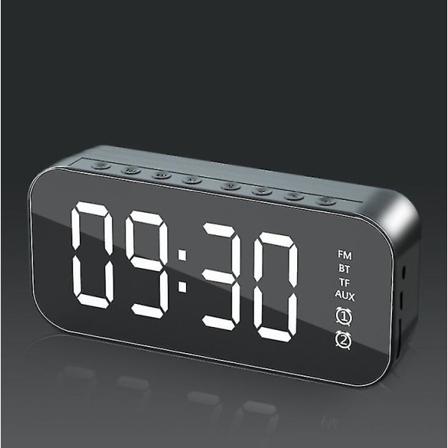 Multifunksjonell LED digital alarmklokke, Azultooth-høyttaler, Bedsi