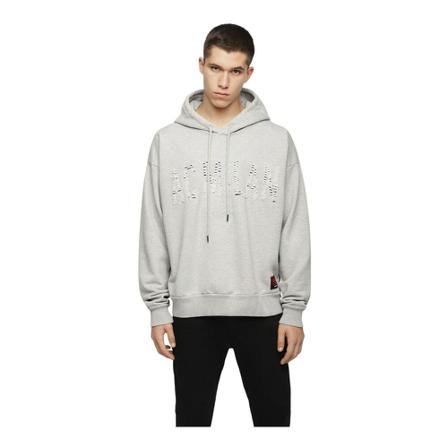 Diesel, Sweatshirt Grijs, Heren, Maat:M