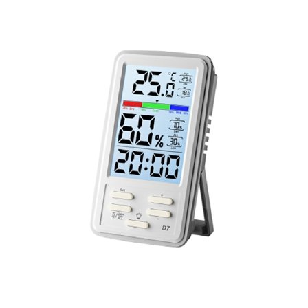 Digital termometer hygrometer med stor skärm