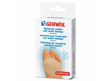 Gehwol Metatarsal Cushion w/elastic bandage, Medium, 1 stk.
