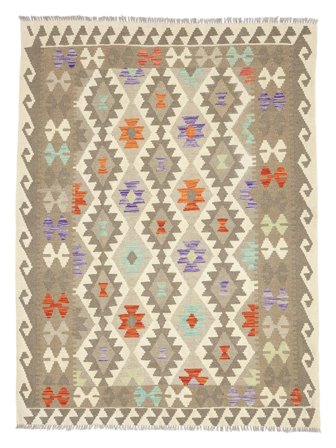 Oriental Kilim Afghan Old Style Rug 155X204 Wool, Afghanistan