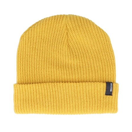 Brixton - Gelb cuff Mütze - Heist Beanie Mustard Cuff @ Hatstore