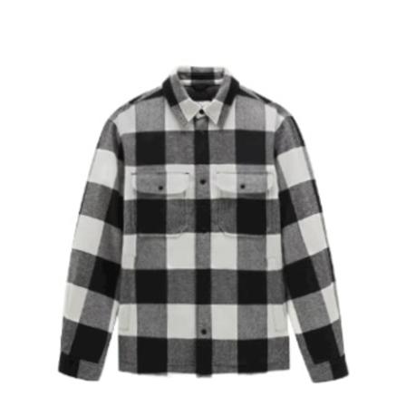 Woolrich - Skjortor - Vit - Herr - Storlek: S, Herr, Storlek: S