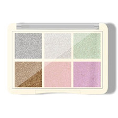 Nagelpulver 6 Färger Spegel Laser Nagel