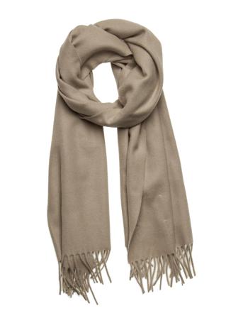 Efin Scarf 2862 Accessories Scarves Winter Scarves Beige Samsøe Samsøe