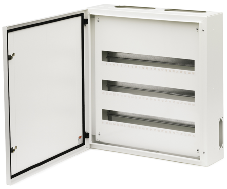 Garo NUR 3-42 Normkapsling rustfri, IP55 42 moduler, Elfordeling & strømforsyning