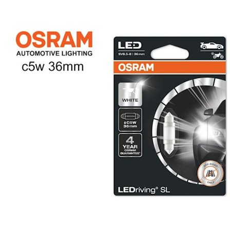 Osram c5w 36mm Led 6000K 1-pack spollampa festoon sv8,5-8