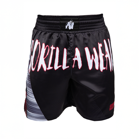 Gorilla Wear Clayton Boxershorts Sort Rød
