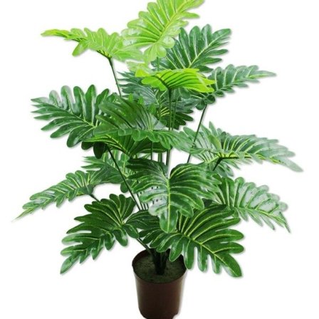 Gaffel Large Kunstige Planter Monstera Plastic Tropical Palm Tree Gren Fake Coconut Tree
