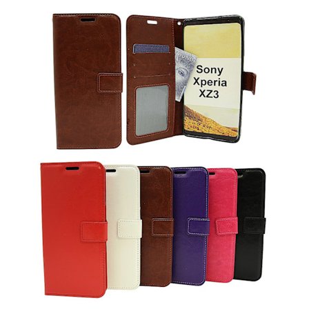 Crazy Horse Wallet Sony Xperia XZ3