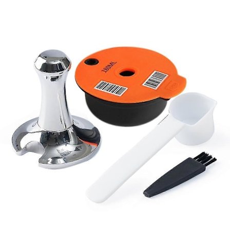 Miljøvennlige 180ml Gjenfyllbare Espresso Kaffemaskin Kapsler For Maskin Gjenbrukbar Filter Kaffepute