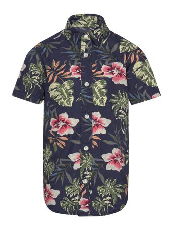 Jjchill Aop Shirt Ss Jnr Patterned Jack & J S