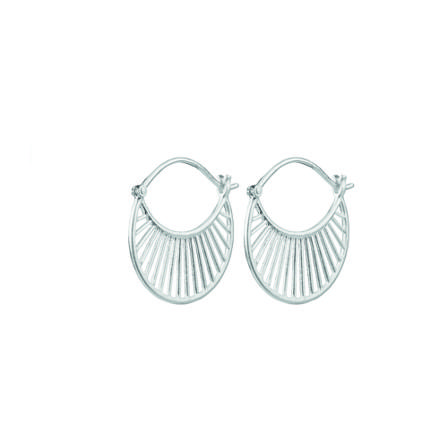 Pernille Corydon E-571 Ylight Earring Grå, Dame Øreringe, Størrelse: ONE Size