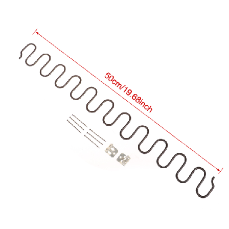 Erstatningssofa Stol fjedre fjeder med clips 60cm