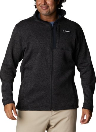 Columbia Montrail Men ́s Sweater Weather Full Zip Men long-sleeved sweaters Black L