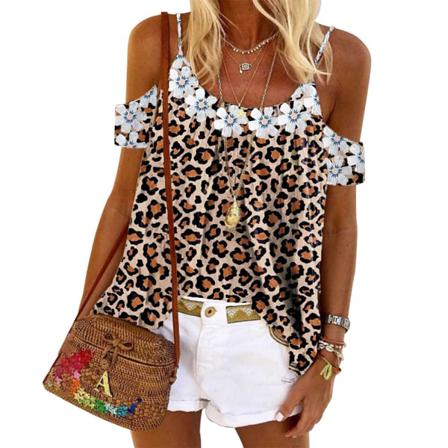 5xl Sommar Elegant Festklänning Flerfärgad Lövblommig Printed W